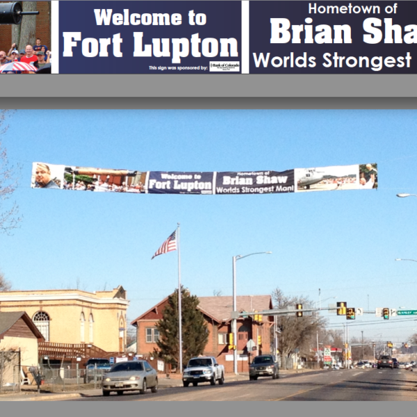 World Strongest Man Banner