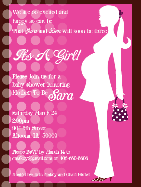 Shower invite/banner